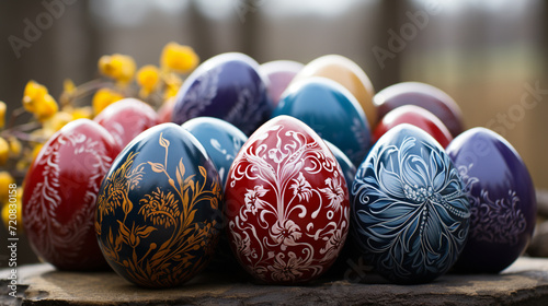 Traditional Easter Egg Dyeing Techniques
