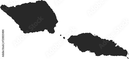 country map samoa