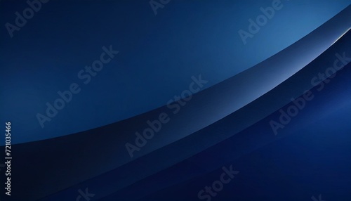 Modern abstract gradient dark navy blue banner background