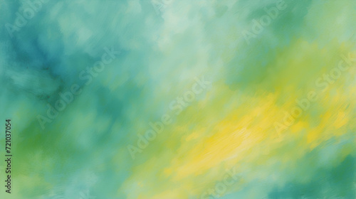 watercolor Yellow green blue turquoise grainy gradient background noise texture effect summer