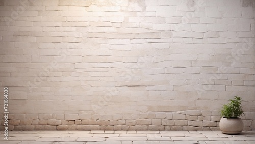 A simple primitive hand applied, white mortar or stucco wall background.