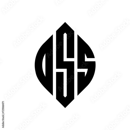 OSS logo. OSS letter. OSS letter logo design. Initials OSS logo linked with circle and uppercase monogram logo. OSS typography for technology, business and real estate brand.