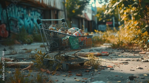 Abandoned Shopping Cart 