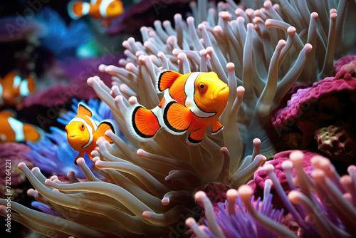 Anemone-a clown fish (Amphiprion percula)26