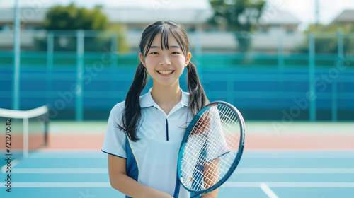 テニス部の女の子イメージ01