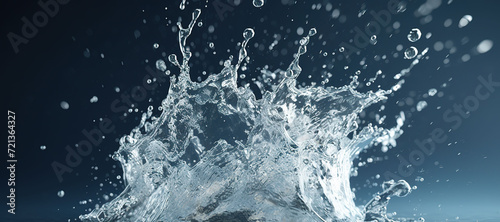 water splash waves, clear, fresh, aqua 35