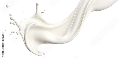 Splash of milk or cream, cut out