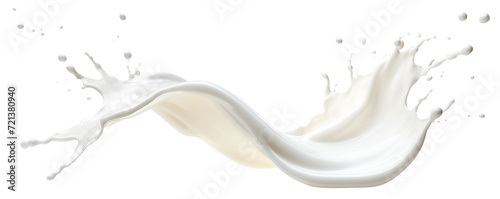 Splash of milk or cream, cut out