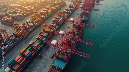 Unveiling the Global Trading Network: An Aerial View of the International Supply Chain