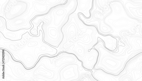 topographic map seamless vector pattern