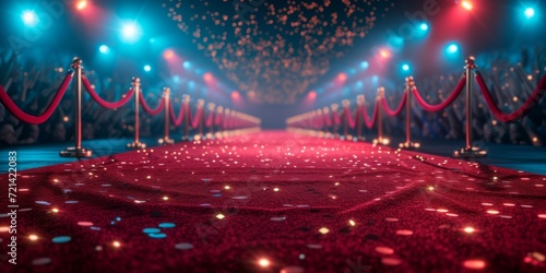 Captivating Red Carpet Event: Immersive Stage, Dazzling Lights, Enthusiastic Audience, Ample Room For Customization. Сoncept Adventure Travel, Wildlife Photography, Nature Landscapes