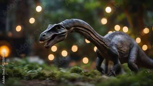  Jurassic park sculpture of dinosaur Sauropod Diplodocus in live size. 