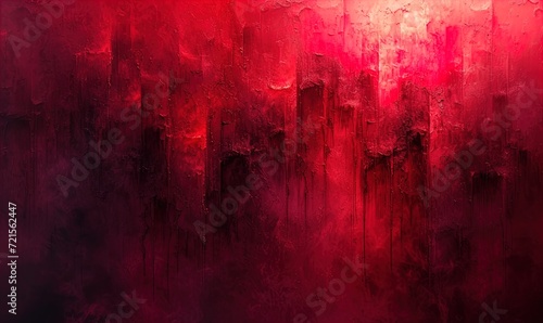 red painted object background 
