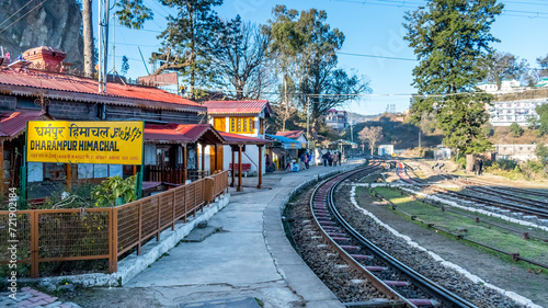 Dharampur Himachal railway station is a small railway station near Kasauli on Kalka Shimla Railway route