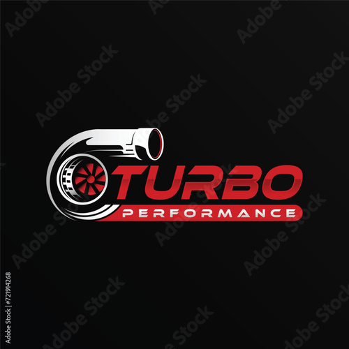 turbo service automotive logo template, perfect logo for automotive companies and enthusiasts