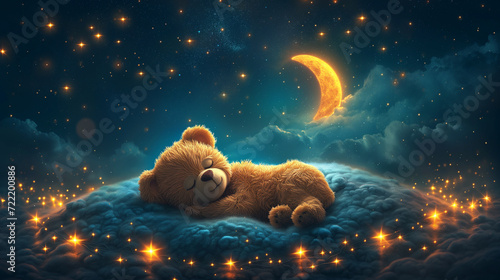 Sleeping Teddy Bear