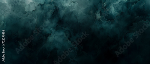 Distressed dark watercolor textures with green, black, blue. Water marks and grunge aesthetic. Graphic resource background and wallpaper