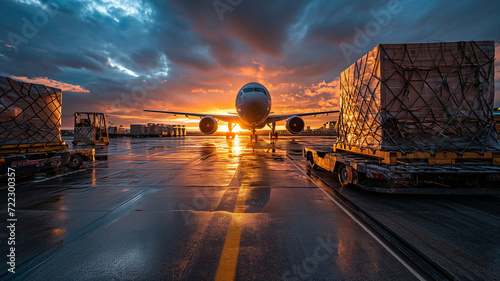 international air transportation, cargo, aircraft and airport