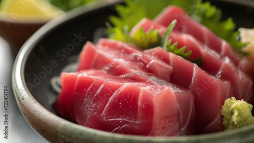A Taste of the Sea: Fresh Tuna Sashimi