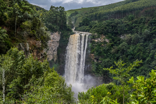 Karkloof waterfall in midlands meander KZN