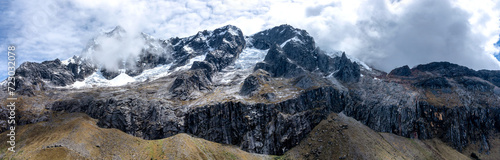 Landscape of Santa Cruz Trek, Huascaran National Park, Cordillera Blanca, Peru