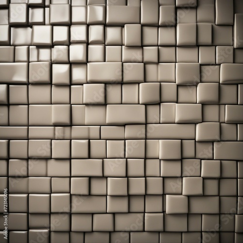 abstract background of cubes tile wall background with a detailed and elegant texture and a variety of sizes 