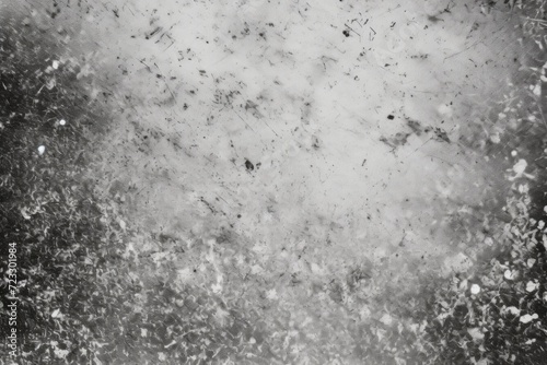 A black and white photo of a snow covered ground. Perfect for winter-themed designs and projects