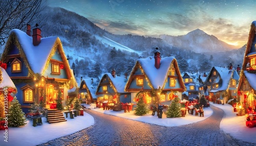 christmas village superlative image