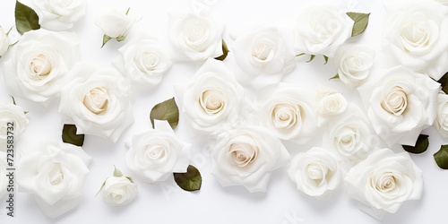 A beautiful arrangement of white flowers