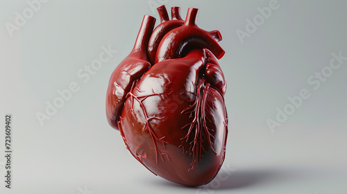 A captivating 3D-rendered heart illustration that perfectly captures love, passion, and emotions. Its intricate design and vibrant colors make it an ideal choice for weddings, anniversary ce