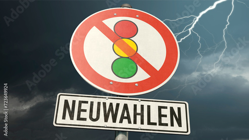 Neuwahlen statt Ampelkoalition in Deutschland