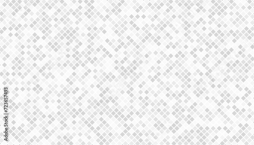 Gray white square geometric pattern background