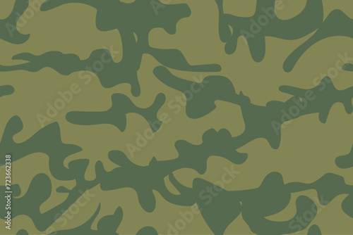 Camouflage Woodland Vector. Green Camo Paint. Vector Seamless Camouflage. Army Brown Canvas. Abstract Camo Spot. Seamless Splash. Digital Dirty Camouflage. Grey Fabric Pattern. Modern Green Pattern.