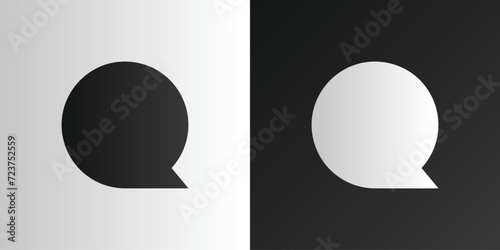 Premium Q logo design vector icon