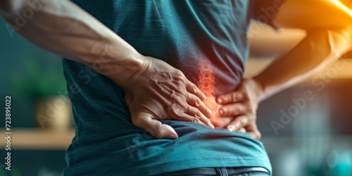 In-Depth Look At The Effects Of Sciatic Nerve Inflammation On Lower Back Pain. Сoncept Sciatic Nerve Inflammation, Lower Back Pain, Causes And Symptoms, Diagnosis And Treatment Options
