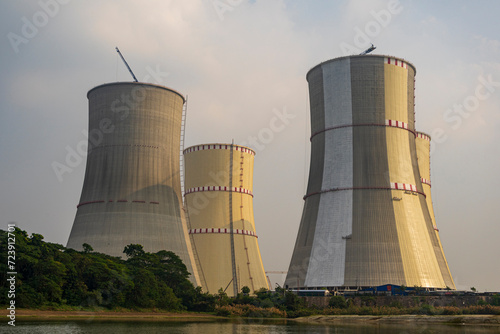 Cooling towers of Nuclear Power Plant.