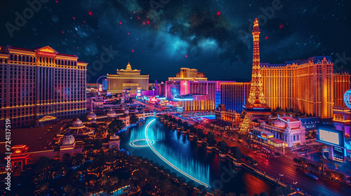 Glittering Vegas Nights