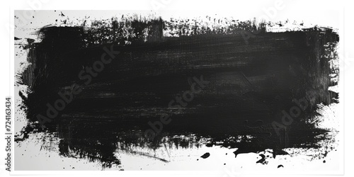 A black and white painting captured in a photograph. Suitable for various artistic and creative projects