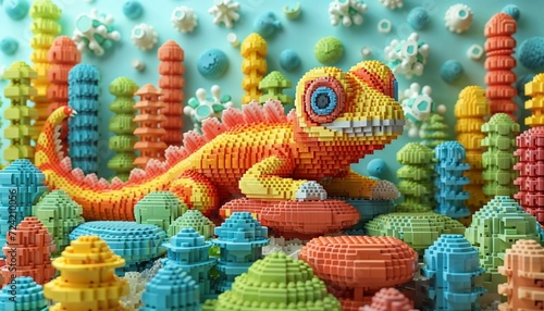 Lego marine iguana 