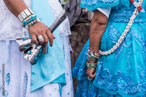 Candomble fans revere Iemanja during the religious festival