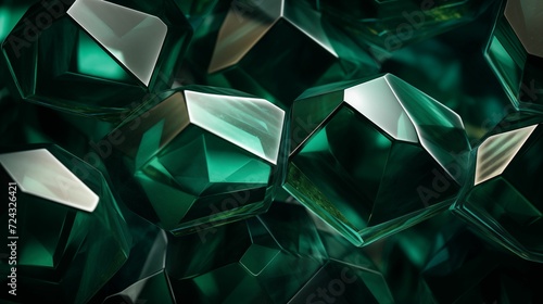 Image of an emerald gem texture.