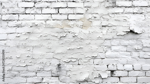 white brick wall, generative ai