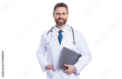 consulting patient online. having online emedicine appointment. ehealth medical service. doctor work in clinic office. video call with doctor. Online man doctor appointment, ehealth