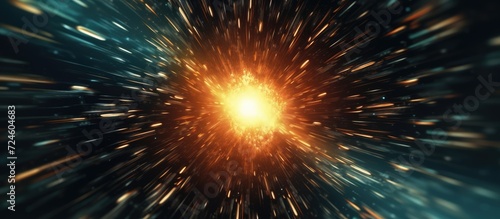 Abstract radial lines Star explosion geometric background