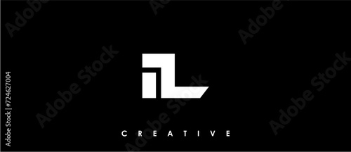 IL Letter Initial Logo Design Template Vector Illustration