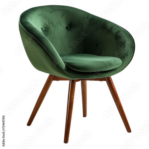 Vector realistic armchair 3d render. Cozy comfortable chair for indoor space design. interior furniture.
