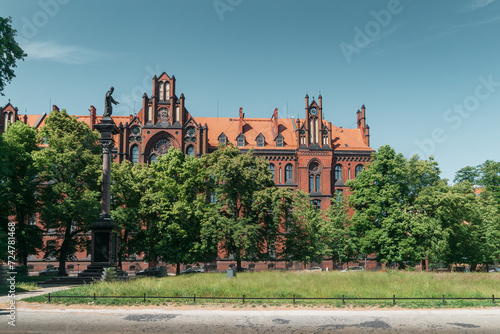 Neo-Gothic Catholic Seminary Building in Wroclaw