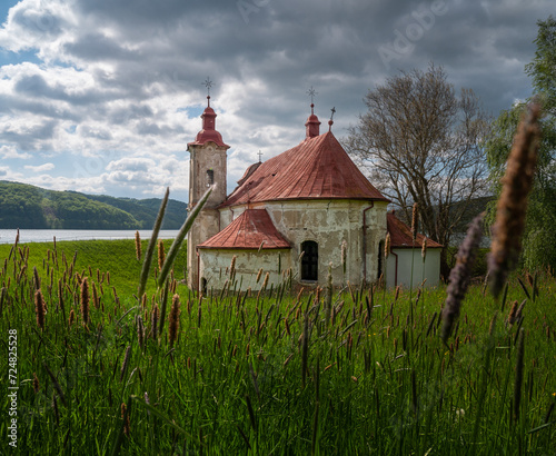 Church of St. Stefan near the Veľká Domaša water reservoir was built in 1780.