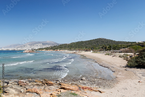 Kavouri beaches near Athens, Greece