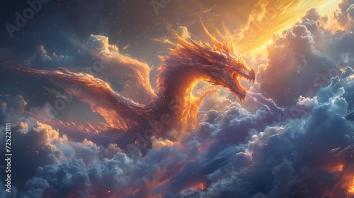  dragon and its rider